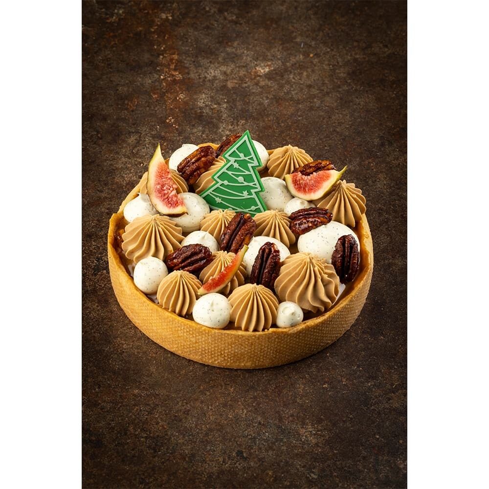 X72ST DÉCOR CHOCOLAT CHRISTMAS TREE GREEN LAYERED DOBLA