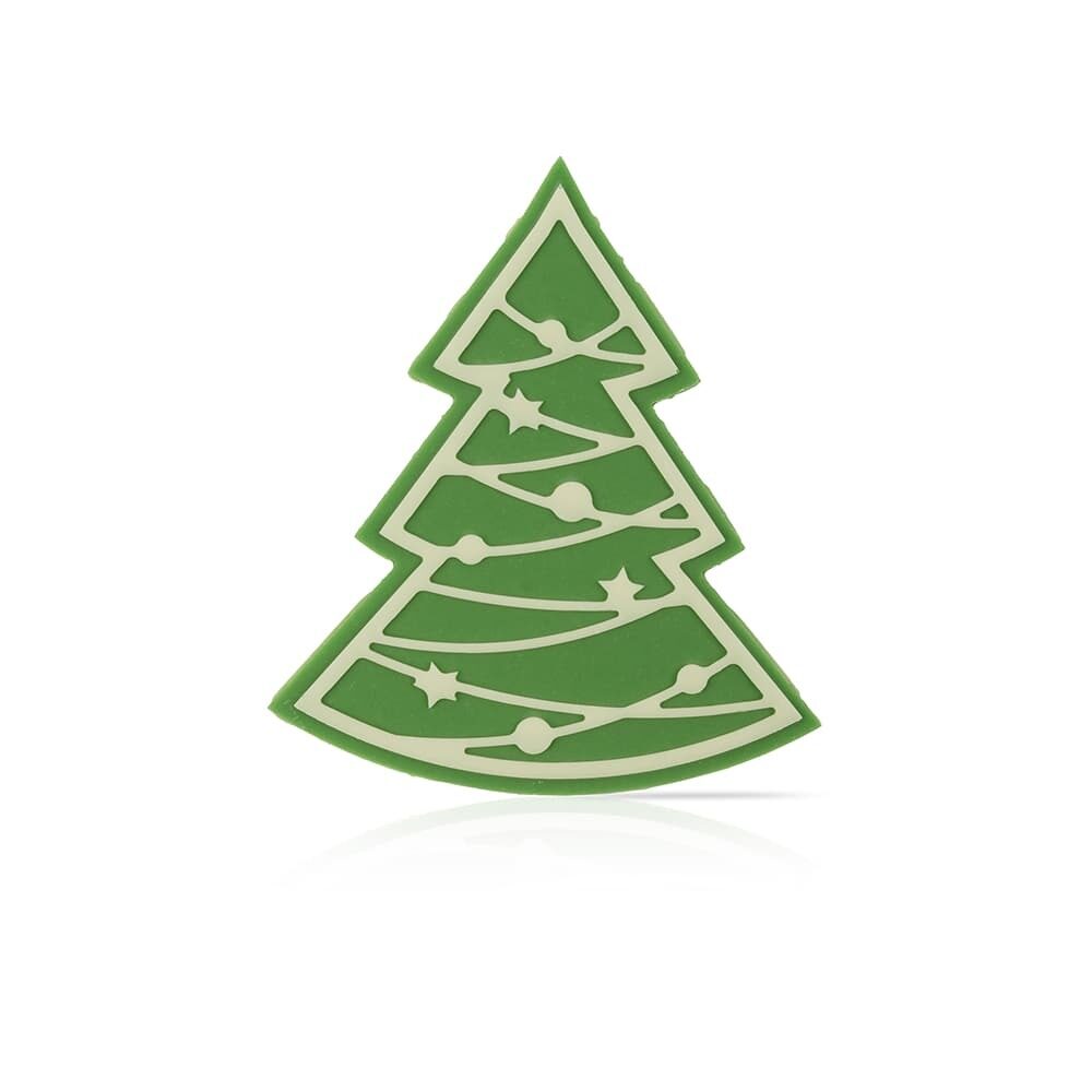 X72ST DÉCOR CHOCOLAT CHRISTMAS TREE GREEN LAYERED DOBLA