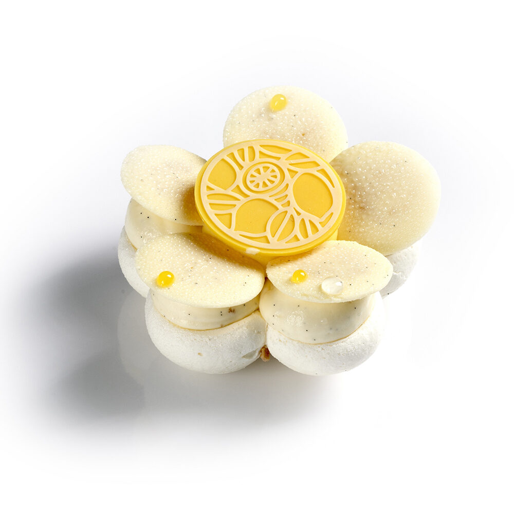 X144PC CHOCOLATE DECOR LAYERED LEMONS DOBLA DOBLA