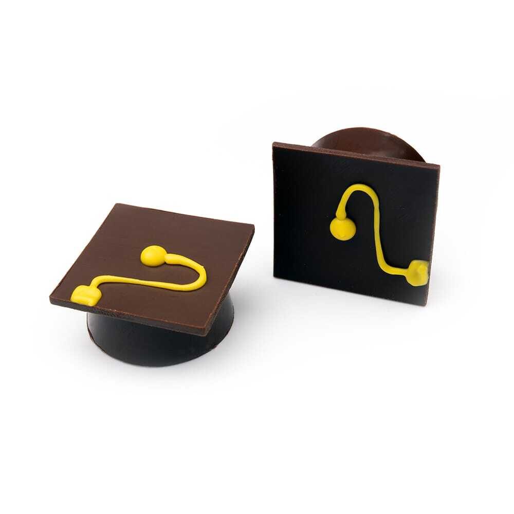 36xDECO CHOC CHAPEAU DE DIPLOME