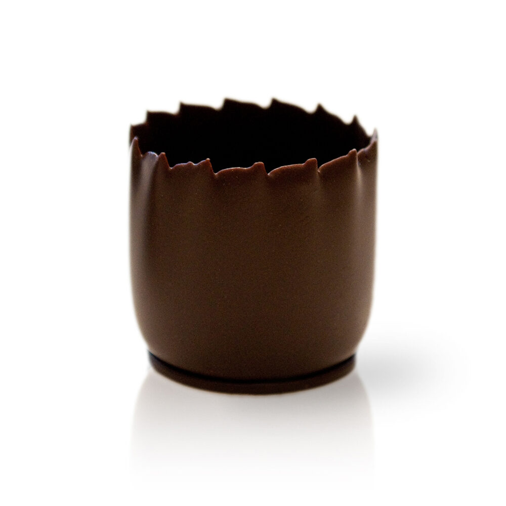 X72ST CHOCOLADEDECOR THIMBLE CUP PUUR DOBLA