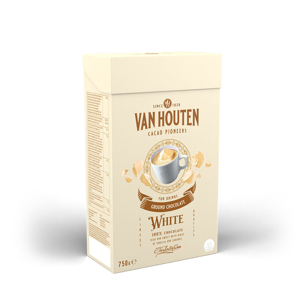 X750GR VAN HOUTEN WHITE HOT CHOC.DRINK POWDER VM-54625-V99