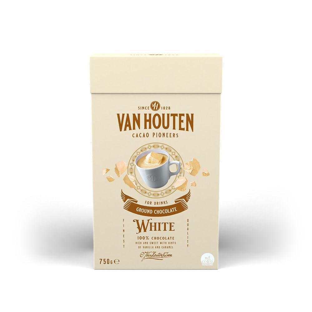 X750GR VAN HOUTEN WHITE HOT CHOC.DRINK POWDER VM-54625-V99