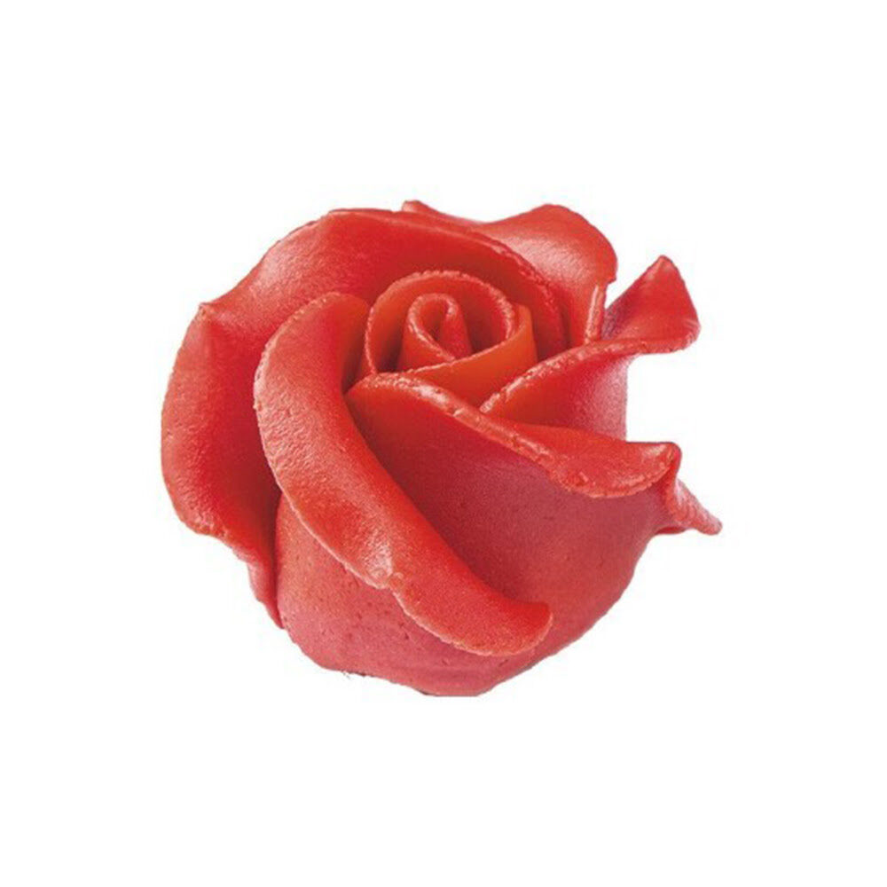 X15PC ROSE ROUGE D.4,5CM CHOCOLAT 1012292