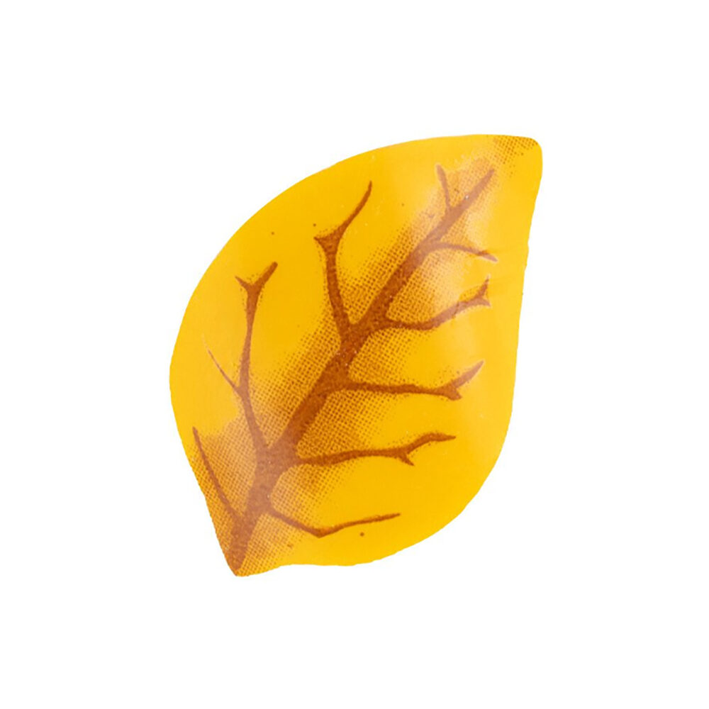 X180PC LEAF AUTUMN L.2,5X3,5CM CHOCOLATE 1061888