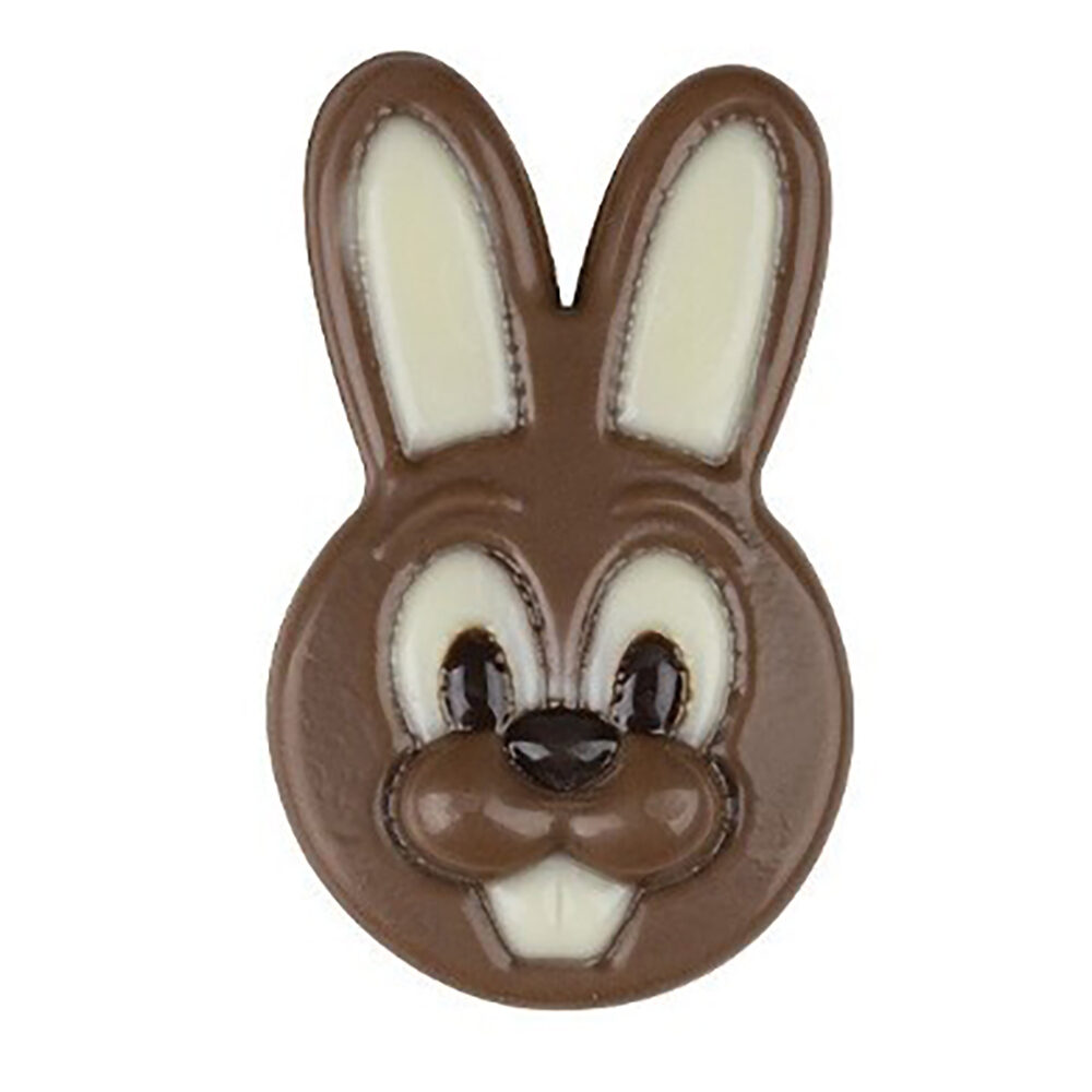 100xRABBIT WITH TEETH 4,5X2,7CM