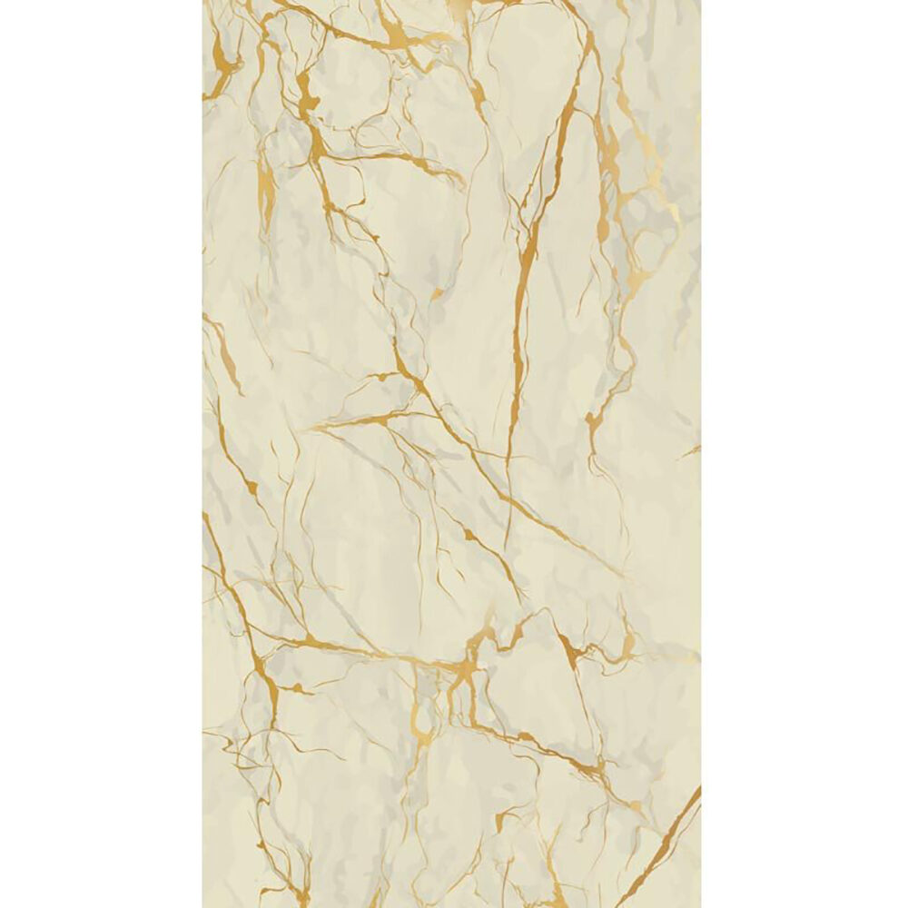 X12PC TRANSFER MARBLE GOLD L.40X30CM PLASTIC 1081091