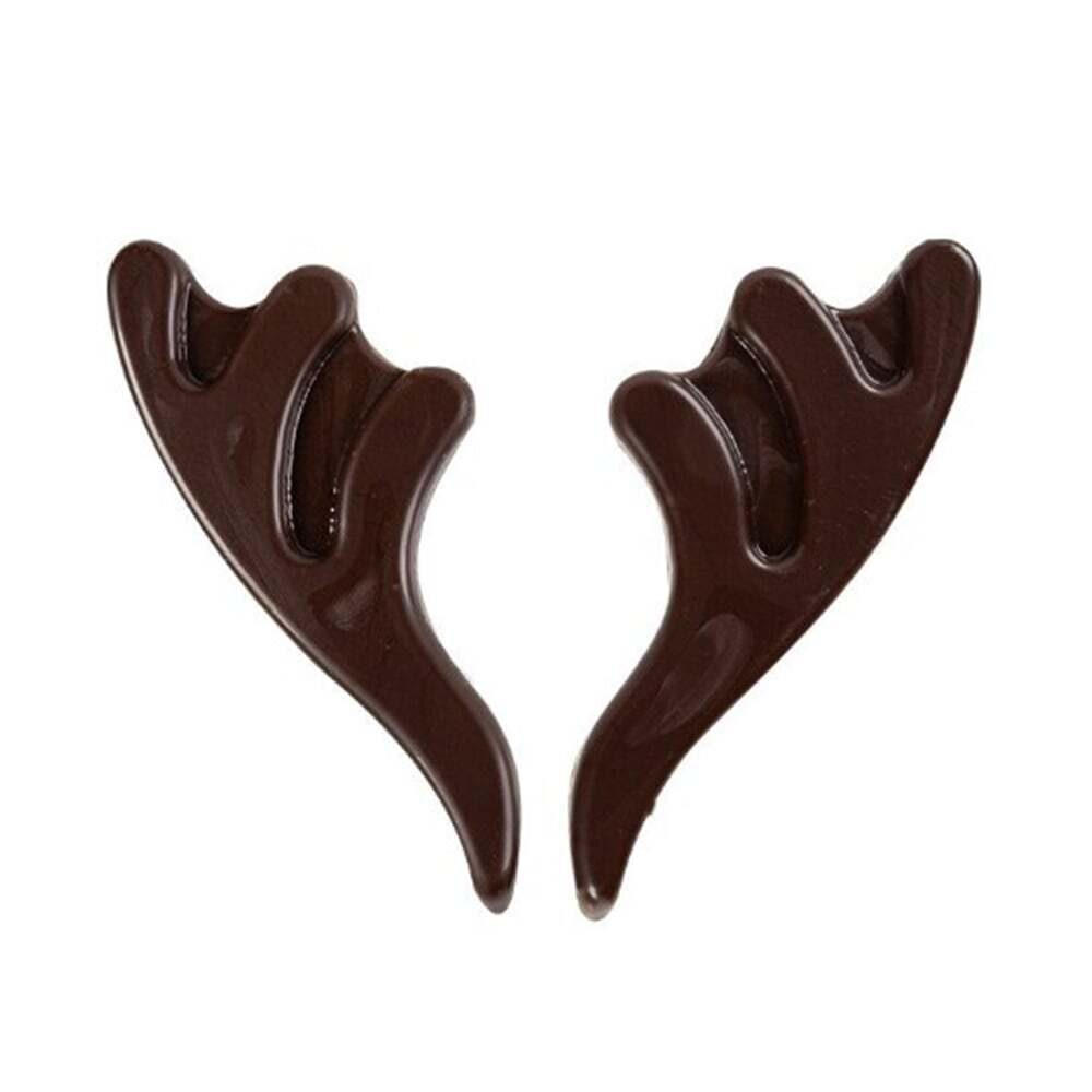 X120ST RENDIERGEWEI 2D L.2,1X5,3CM FONDANT CHOC. 2015527