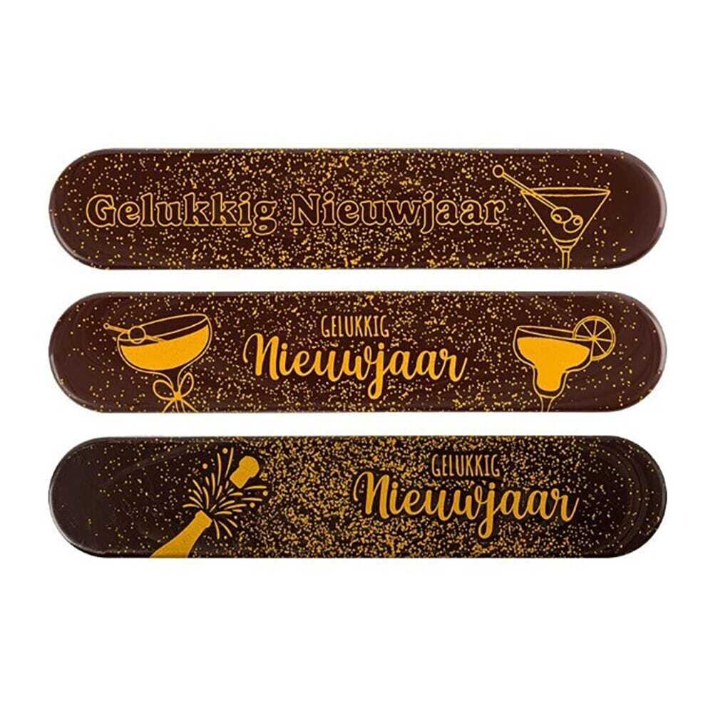35xECLAIR GELUKKIG NIEUWJAAR 15X3CM