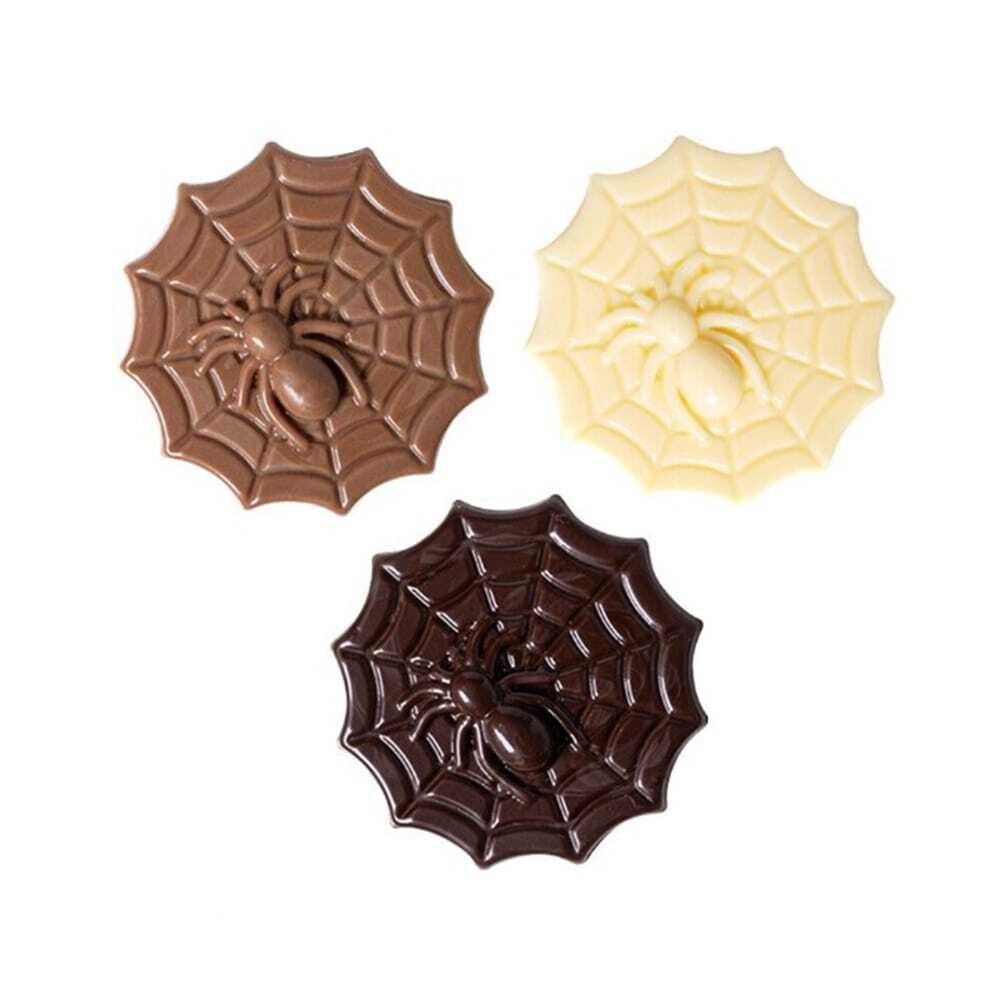 X36PC ASS. TOILE D ARAIGNEE 2D D.5CM CHOCOLAT 2091169