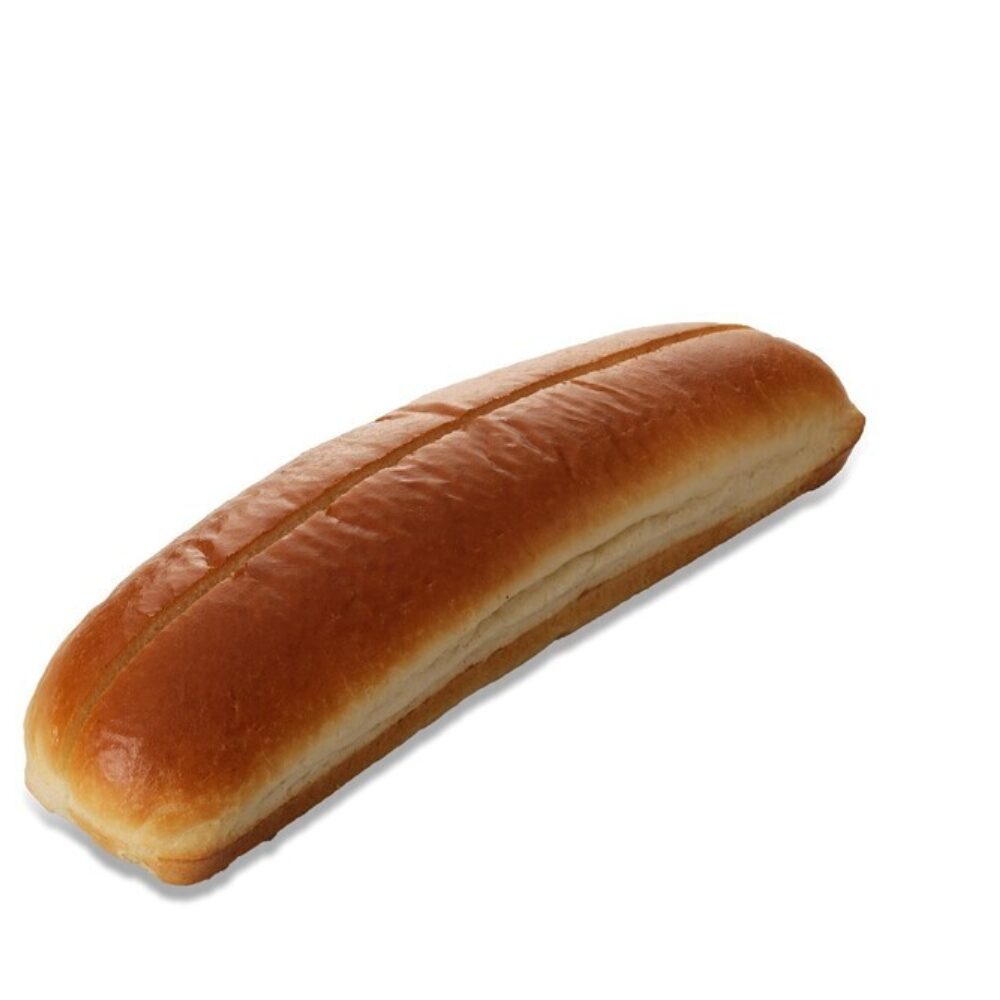 C/54ST BRIOCHE HOT DOG BUN 20,5CM 80GR