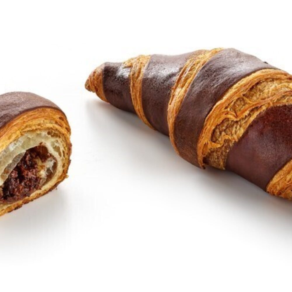 C/40PC CROISSANT DOUBLE CHOCO