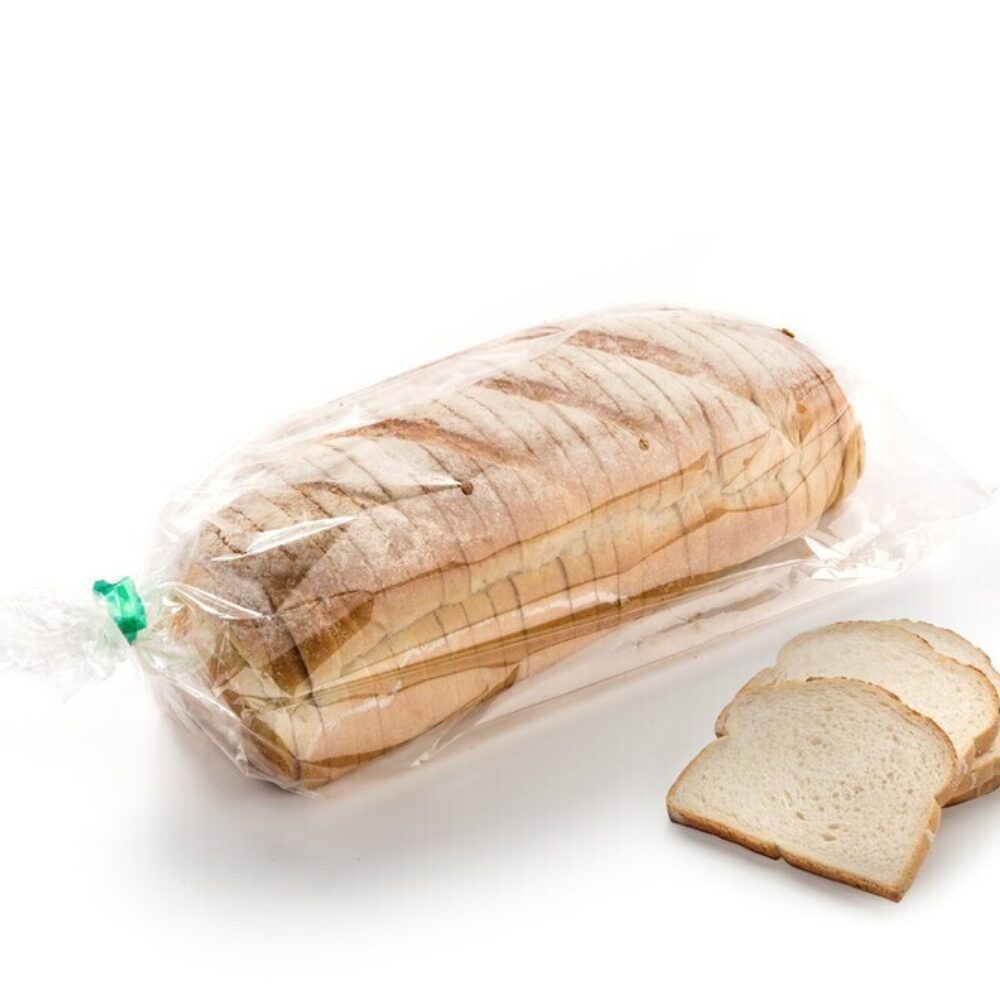 C/5ST VOORGESNEDEN WIT TARWEBROOD IN BAKZAK