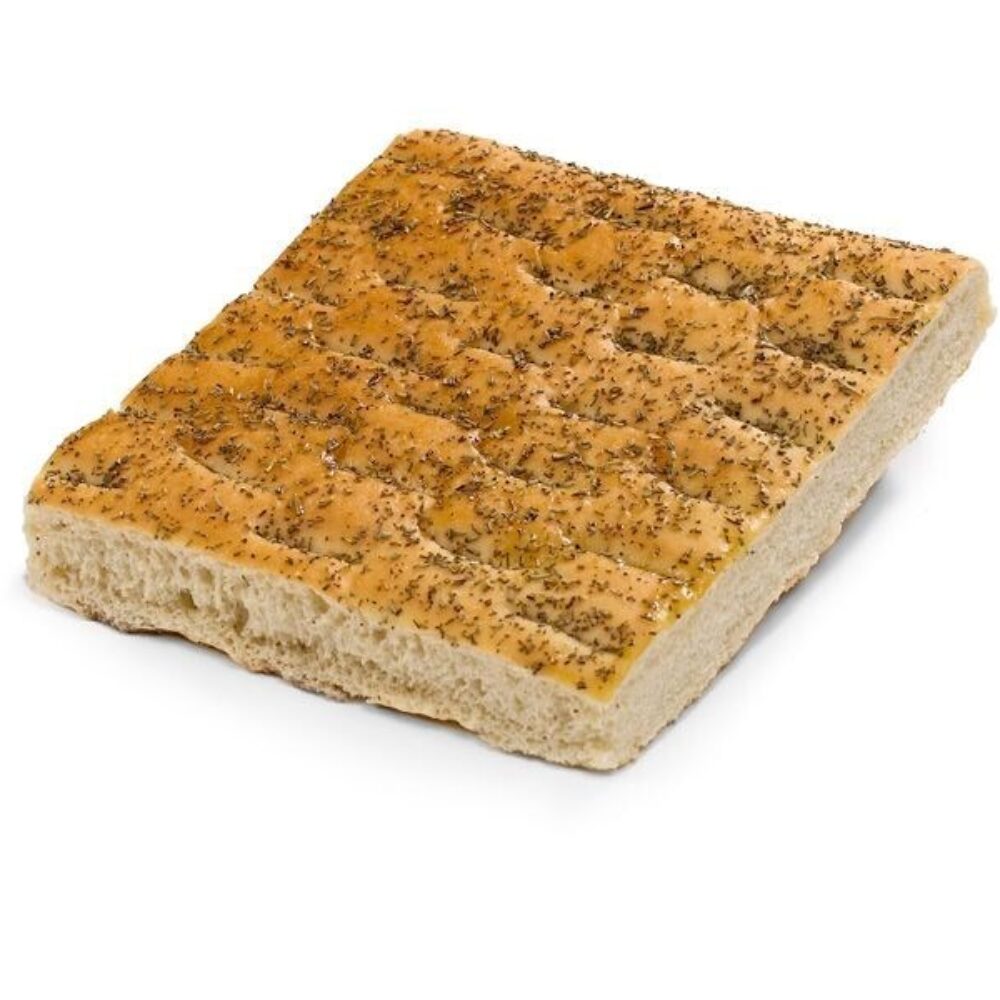 C/10X3PC QUADRATO FOCACCIA ROSMARINO  180G