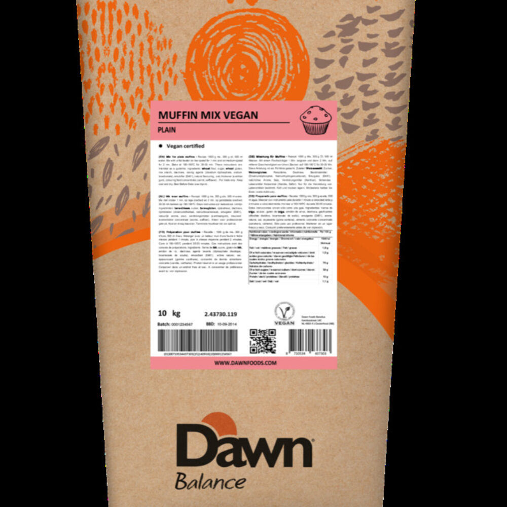 X10KG VEGAN MUFFIN MIX PLAIN
