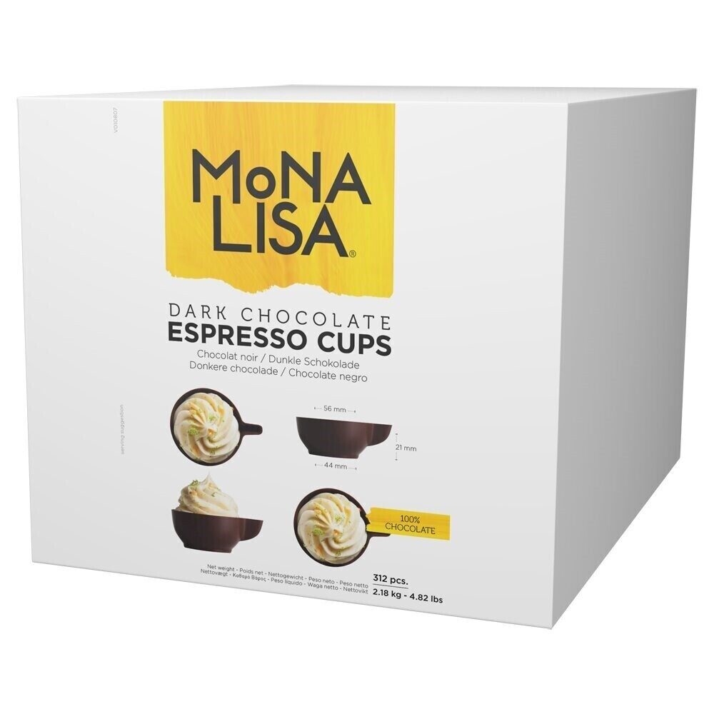 X312ST DARK CHOCOLATE ESPRESSO CUPS ML CHD-CM-19839E0-999
