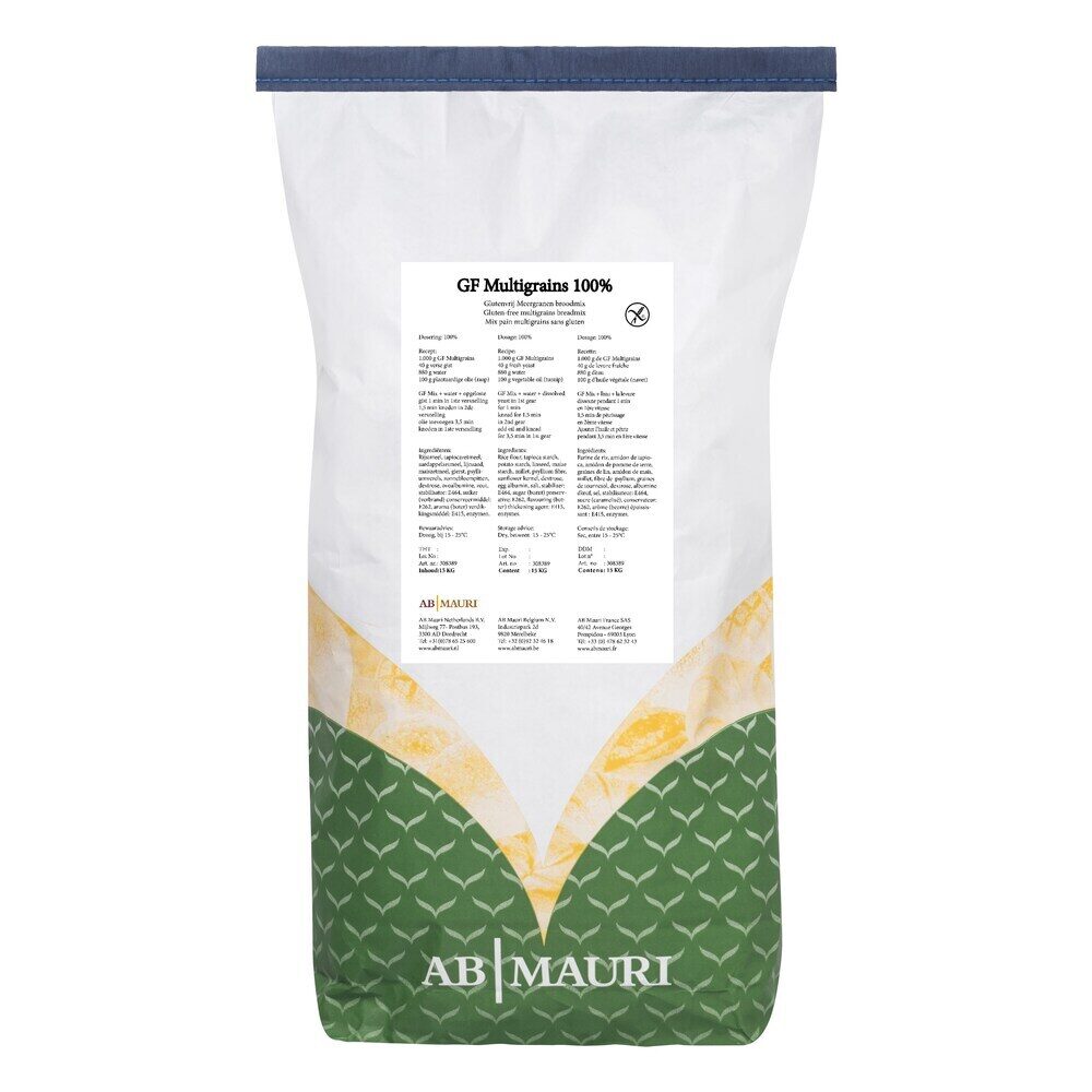 X15KG MELAGE A PAIN MULTIGRAINS SANS GLUTEN 100%