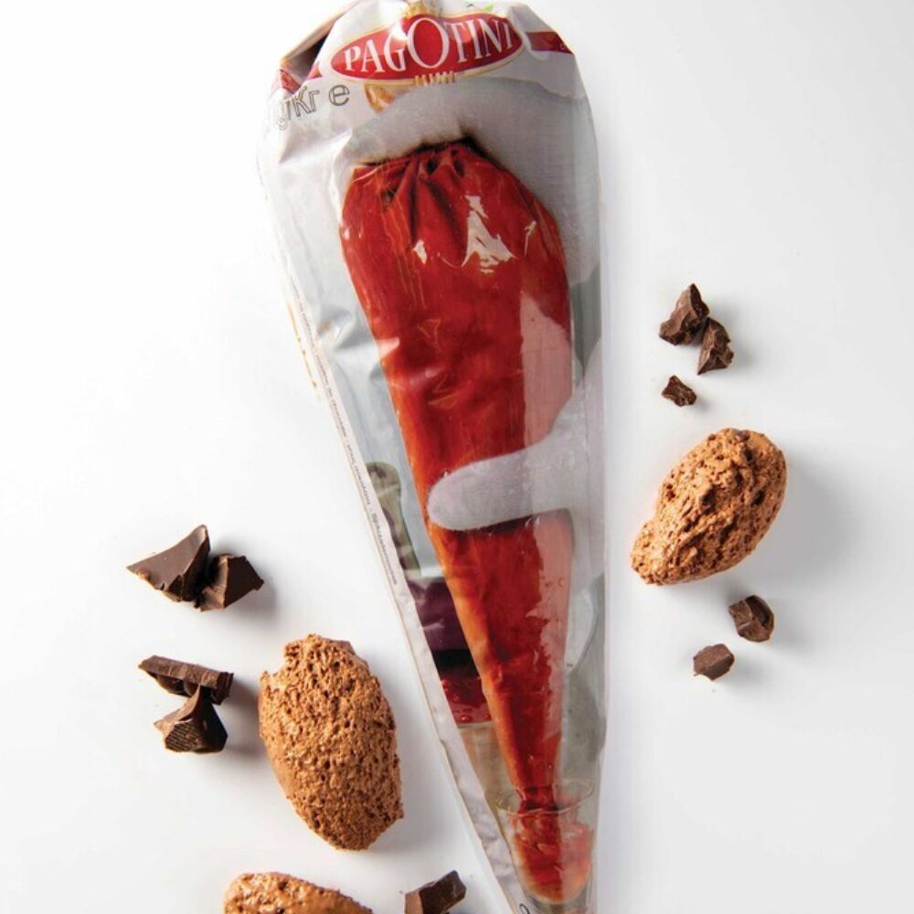 C/6X2L BELGISCHE CHOCOLADEMOUSSE SPUITZAK PAGOTINI
