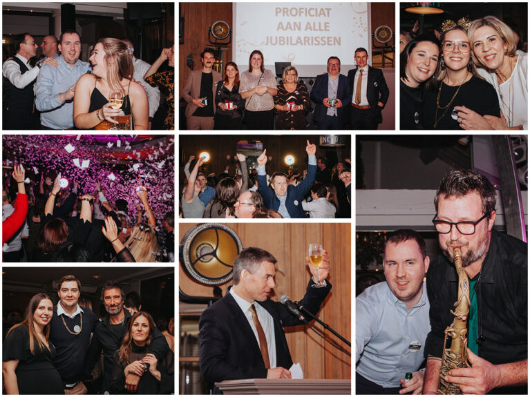 Photogrid personeelsfeest