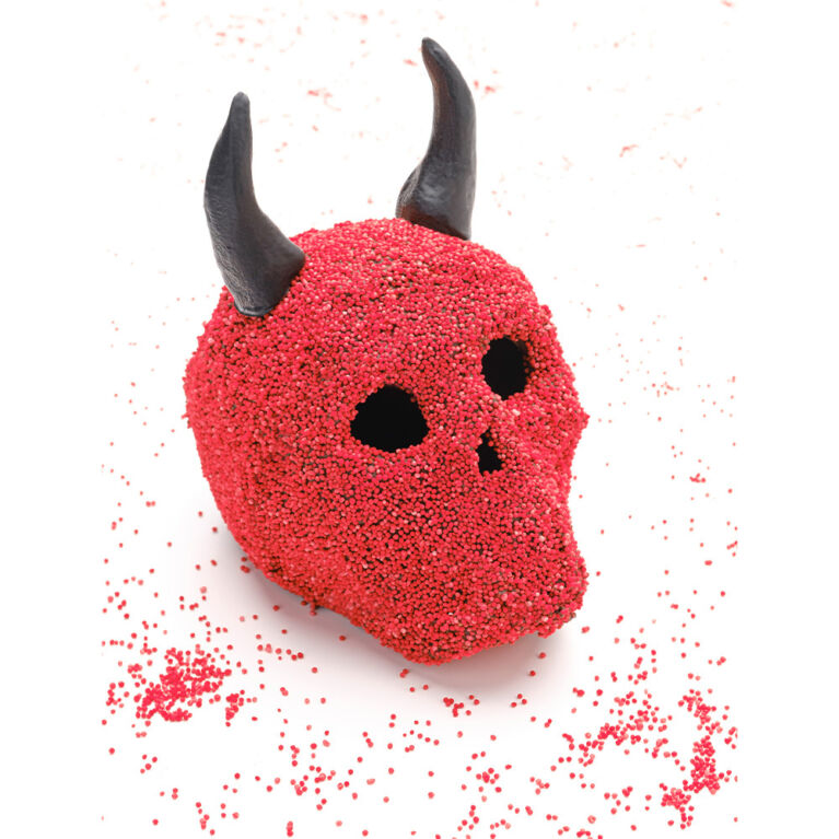 Choc Ola Halloween Red Devil Skull 1 crop