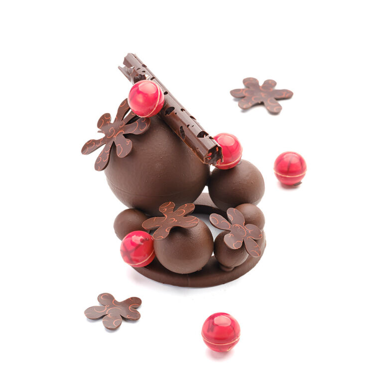 Choc Ola Kerstmis Diadem Crop