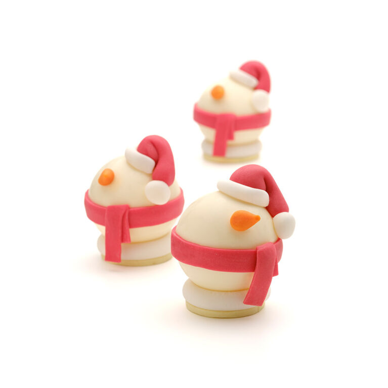 Choc Ola Kerstmis Snowman crop