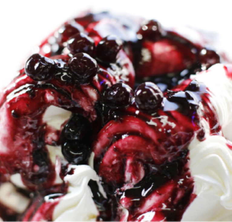Griekse yoghurt amarena