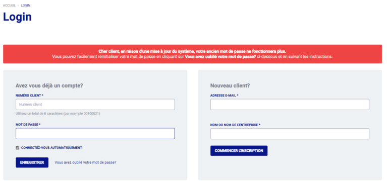Login 2 FR