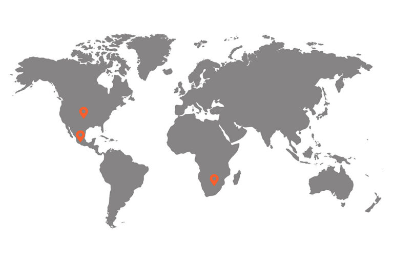 Mexico USA South Africa