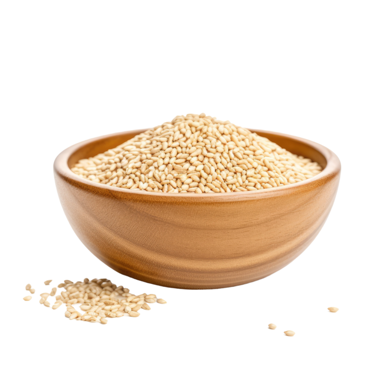 Seasam seeds white
