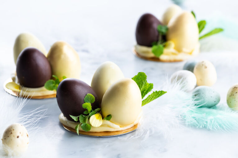 Vandemoortele PASEN PAASEITJES NESTJE VAN CREME AU BEURRE LENTE 260 B737 415919 43486