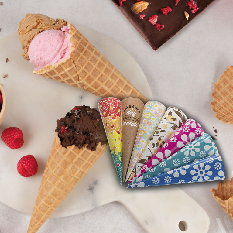 Artisanaal ijshoorntje sleeves