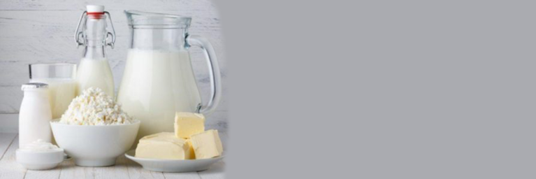 Banner zuivel en suiker