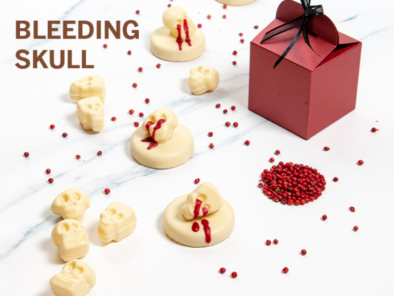 Bleeding skull